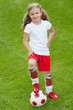Little soccer player Little soccer player