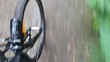 rotating wheel of bicycle