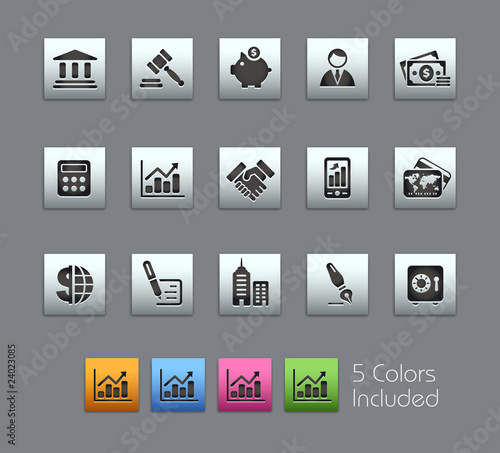 Business / It includes 5 colors in different layers Business / It includes 5 colors in different layers