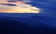 Amanecer en Aralar con Pirineos al fondo, Navarra