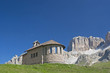 Kapelle auf dem Pordoi Pass
