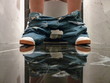 Die Toilette benutzen