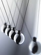 Close up of Newton?s cradle