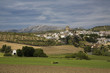 "Valley and town, Alhama de Granada, Andalucia, Spain"
