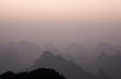"Hills silhouetted, Guilin, China"