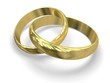 golden 	wedding rings