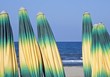 Umbrellas on a beach