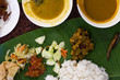 south indian banana leaf meal