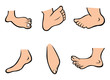 feet collection