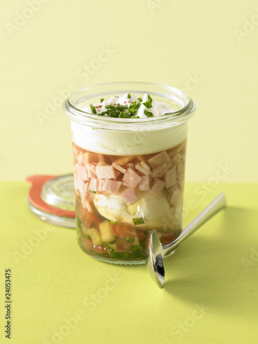 Photo: summer aspic verrine summer aspic verrine