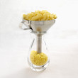 farfalline pasta in a funnel