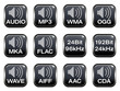 Media Icon Audio Set (01) Media Icon Audio Set (01)