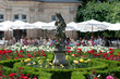 Rosengarten beim Residenzschloss Bamberg