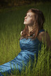 Pretty Girl In Prom Dress