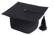 Black graduation cap