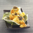 puff pastries filled with snails from bourgogne