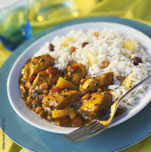 Foto: chicken colombo chicken colombo