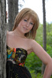 Portrait of beautiful young woman outdoors Portrait of beautiful young woman outdoors