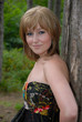 Beautiful smiling woman outdoors Beautiful smiling woman outdoors