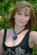 Outdoor portrait of beautiful young woman Outdoor portrait of beautiful young woman
