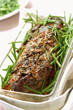 roast marinated and caramelized pork filet mignon 