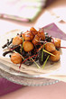 caramelized petoncle scallops 