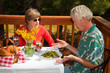 Restaurant Guest Unhappy with his Salad
