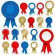 Rosette Set Vector