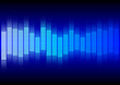 Abstract Background  - Blue Equalizer