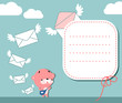 Cute postman banner