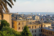 old Genoa city port view