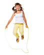 Girl jumping