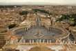Saint Peter's Square,Vatican, Rome, Italy.