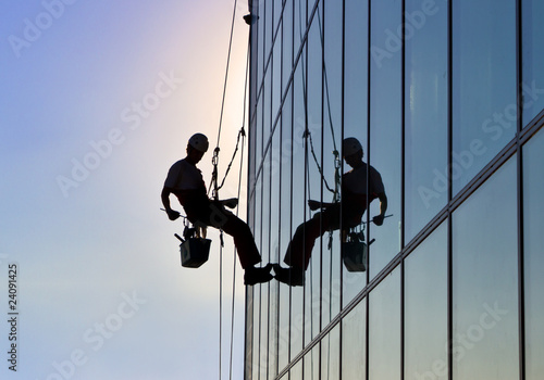 Photo: Window cleaner Window cleaner