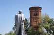 monument Lenin in the Perm region, Russia