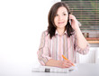Photo: woman at home looking for a job woman at home looking for a job