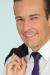 Photo: businessman portrait closeup businessman portrait closeup