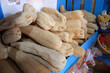 Loofahs on sale on the island of Kalymnos