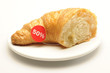 Un demi croissant a 50% Un demi croissant a 50%