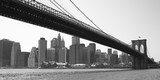 New York City Brooklyn bridge black & white - Fine Art prints