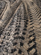 Tire tracks Tire tracks