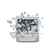 Exploding television