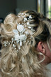 coiffure d' une mariée