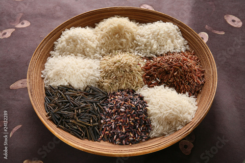 Photo: assorted rice assorted rice