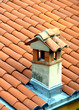 Red small chimney Red small chimney