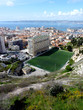 Football pitch in Marseilles, France Football pitch in Marseilles, France