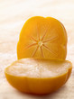 kaki cut in half