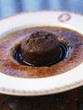 crème brûlée and chocolate moelleux