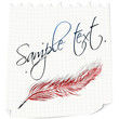 Sample text note