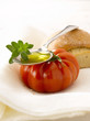 bread,tomato,oilve oil and fresh oregano